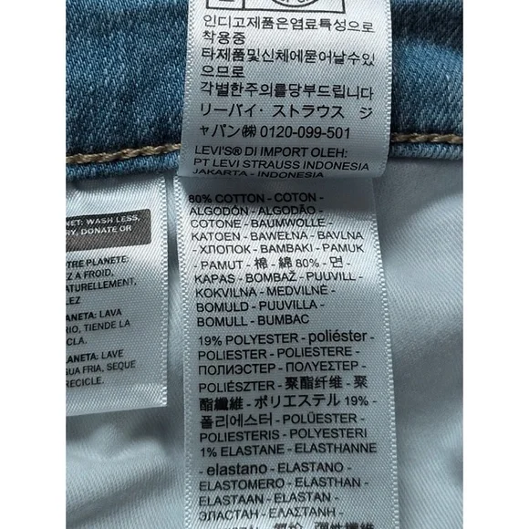 Levi’s 318 Shaping Wide Leg Jeans- Altered - Picture 13 of 15